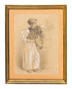 GOEBEL Karl 1824-1899,Study of a Peasant in Hungarian Costume,Palais Dorotheum AT 2023-03-23