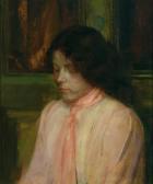GOEBELER Elise 1847-1913,rau mit rotem Halstuch,Zeller DE 2006-11-30