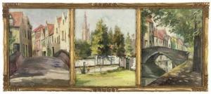 goethals theo 1870-1949,Three views of Bruges,Christie's GB 2007-06-27