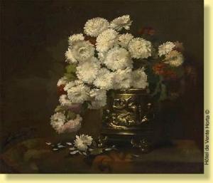 goetinck j,Vase fleuri sur un entablement,1879,Horta BE 2009-04-20