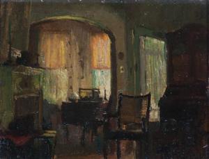 GOETSCH Gustave F 1877-1969,Dining Room,Hindman US 2016-10-08