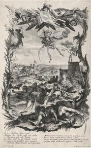 GOETZ Gottfried Bernhard 1708-1774,Die Schrecken des Krieges,1742,Galerie Bassenge DE 2023-06-07