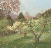 GOETZ Mary Anna 1946,Flowering Pear Tree,2000,Aspire Auction US 2018-02-17