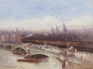 GOFF Frederick Edward John,Greenwich; Tower of London; Blackfriar's Bridge; S,Bonhams 2014-01-22