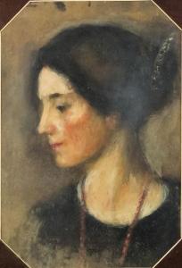 GOGIN Charles 1844-1931,Shoulder-length portraits of women,Canterbury Auction GB 2020-06-06