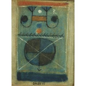 GOGOS Ferenc 1936-2011,Abstract,1964,Venduehuis NL 2017-06-27