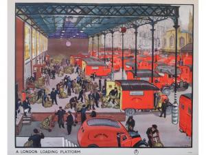 GOLDEN Grace 1904-1993,A London Loading Platform,1904,Onslows GB 2015-07-09