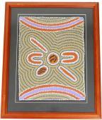 GOLDER KNGWARREYE Janet 1973,An aboriginal dot painting,Golding Young & Co. GB 2021-09-08