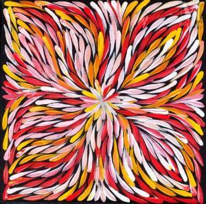 GOLDER KNGWARREYE Janet 1973,Wild Yam Flower Dreaming,2017,Millon & Associés FR 2023-03-18