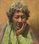 GOLDIE Charles Frederick 1870-1947,Memories Tearara, A Chieftainess o,1933,International Art Centre 2023-07-25
