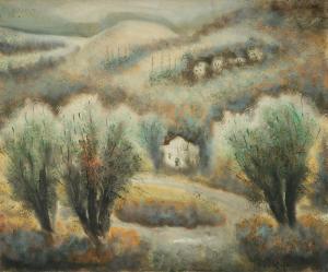 GOLDMAN Albert 1922-2011,Galilian landscape,Tiroche IL 2023-12-31