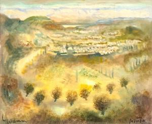 GOLDMAN Albert 1922-2011,Jerusalem landscape,Matsa IL 2024-03-27