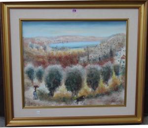 GOLDMAN Albert 1922-2011,The Sea of Galilee,Bellmans Fine Art Auctioneers GB 2018-08-04
