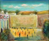 GOLDMAN Albert 1922-2011,The Western Wall,Tiroche IL 2017-02-04