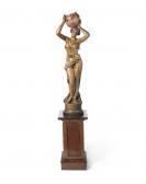 GOLDSCHEIDER Friedrich 1845-1897,Figural Lamp,Bonhams GB 2015-04-01