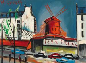 GOLIASCH William 1922-1986,Das Moulin-Rouge in Paris.,Dobiaschofsky CH 2012-11-08