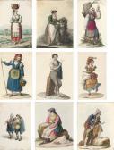 GOLISH de Vitold 1900-1900,An album of 18 watercolours, depicting mainly Ital,Christie's 2008-03-19