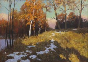 Gololobov Yevgeni 1981,Autumnal landscape,Sworders GB 2024-02-18