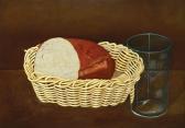 GOLOMB Naftali 1930,Loaf of Bread,Tiroche IL 2015-07-04