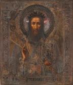 Golovin Alexander Fedorovich,Christ Pantocrator covered by punched a,1885,Bruun Rasmussen 2017-12-04