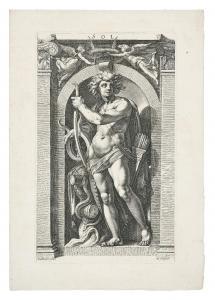 GOLTZIUS Hendrik 1558-1617,Ancient Gods: Sol, Pluto, Vulcan, Mercury,Palais Dorotheum AT 2024-03-28
