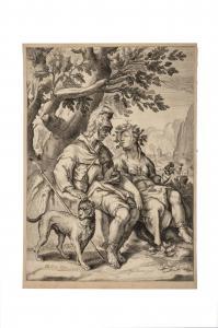 GOLTZIUS Hendrik 1558-1617,Coridon y Silvia,Duran Subastas ES 2024-03-20