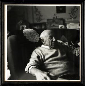 GOMES André 1900-1900,Picasso à Notre Dame de Vie (Moug,20th century,Cannes encheres, Appay-Debussy 2024-02-22