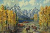 GOMEZ Marco Antonio 1910-1972,God's Country (Grand Tetons WYO),Matthew's Gallery US 2013-06-25