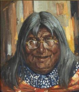 GOMEZ Marco Antonio 1910-1972,Maud of Yuma,Santa Fe Art Auction US 2021-05-29