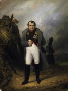 GOMIEN Paul 1799-1846,Portrait of Napoleon Bonaparte in the field. Signe,Van Ham DE 2007-11-17