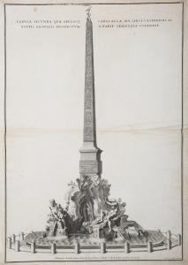 GOMIER LOUIS 1600-1700,Tabvla Secvnda Qvae Obelisci Caracallae Sev Circi ,Tooveys Auction 2024-01-24