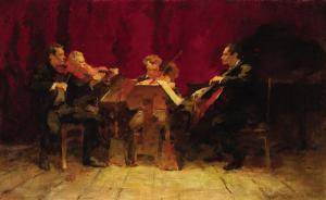 GONCHAROV Grigory Andreyevich 1913-2001,The Musicians,Heritage US 2008-06-04