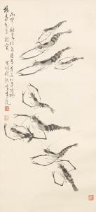 GONGLI Zhou 1903-1990,Shrimp,1956,Bonhams GB 2017-10-04