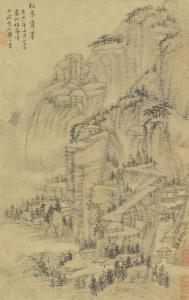 GONGWANG HUANG 1269-1354,AUTUMN WIND AMIDST LOFTY TREES,Sotheby's GB 2013-03-21