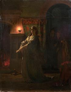 GONNE Christian Friedrich 1813-1906,Lady Macbeth,Beaussant-Lefèvre FR 2022-06-16