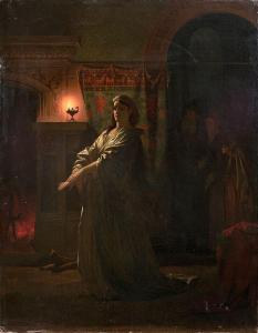 GONNE Christian Friedrich 1813-1906,Lady Macbeth,Beaussant-Lefèvre FR 2023-02-24