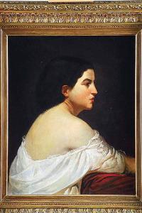 GONTIER Auguste Adolphe 1800-1800,Retrato de dama de perfil,Alcala ES 2006-11-29