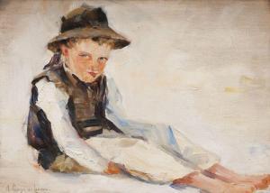 GONYN Adele 1864-1865,Enfant assis,Damien Leclere FR 2012-06-23