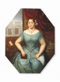 gonzález francisco,Retrato de dama con vestido azul,1822,Morton Subastas MX 2010-01-21