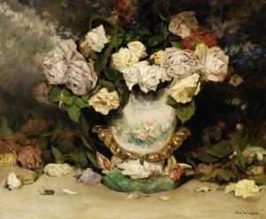 GONZALES Eva 1849-1883,Vase de Fleurs,Dreweatt-Neate GB 2010-07-14