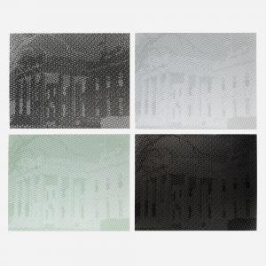 GONZALES Wayne 1957,Gray White House; Green White House; Bla,2003,Rago Arts and Auction Center 2023-06-01