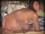 GONZALEZ CAMARENA JORGE 1908-1980,Mujer Sentado,1961,Simpson Galleries US 2021-02-06