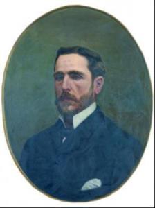 GONZALEZ DE AGREDA Manuel 1880,retrato de caballero con pañuelo blanco,Anteo Subastas ES 2007-03-08