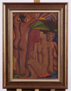 GONZALEZ Marcel 1928-2001,Nus cubistes,1987,Adjug'art FR 2021-11-25