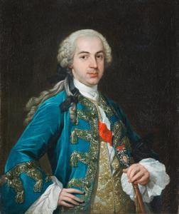 GONZALEZ RUIZ Antonio 1711-1788,Portrait of a Knight of the Order of Santiago,Bonhams GB 2017-10-25