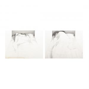 GOOCH Gerald 1933,"Sheet" from "The Bed Series",1968,Clars Auction Gallery US 2023-08-11