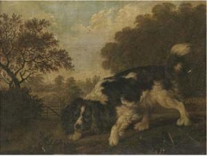 GOOCH Thomas 1750-1802,A spaniel in a landscape,Christie's GB 2006-06-08
