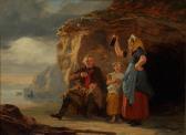 GOOD Thomas Sword,The Smugglers a sea beach with figures,1831,Anderson & Garland 2017-09-12