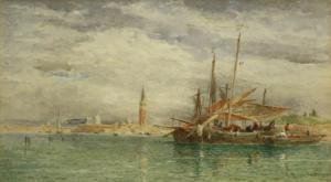 GOODALL EDWARD 1795-1870,Venice from the Lido,Tooveys Auction GB 2013-06-12