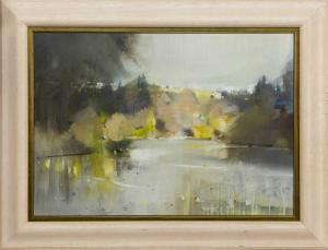 GOODALL Oscar R. 1924,AUTUMN YELLOW ON THE RIVER,McTear's GB 2022-04-17